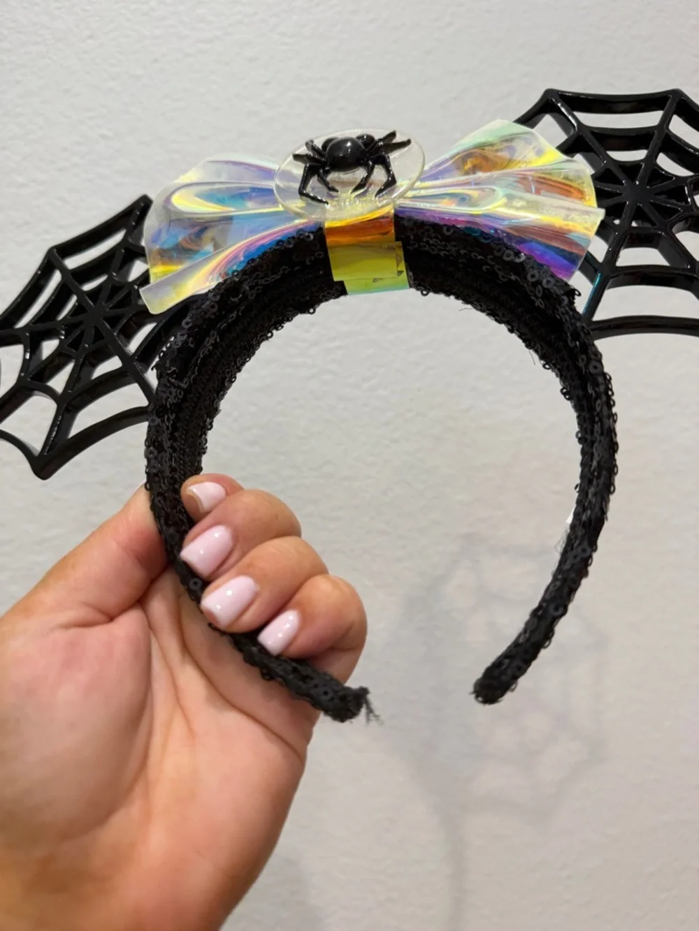 NEW Disney Boxlunch Halloween Spider Web Ears